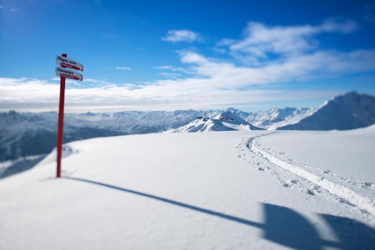 Cgh Residences & Spas White Pearl Lodge La Plagne Buitenkant foto